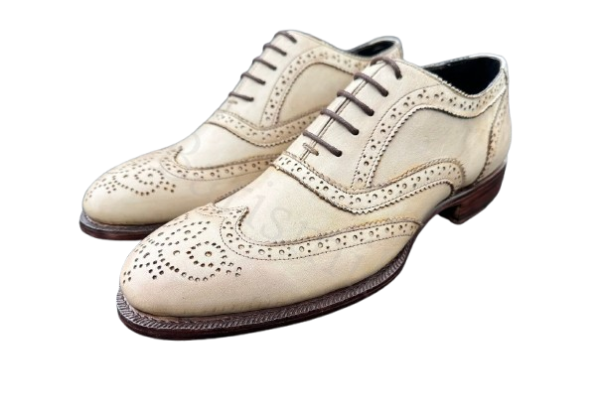 Regal Line Ivory Duke Brogue Oxford